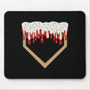 Home Plate Sell Drip Christmas Youth Sports Respec Mouse Mat