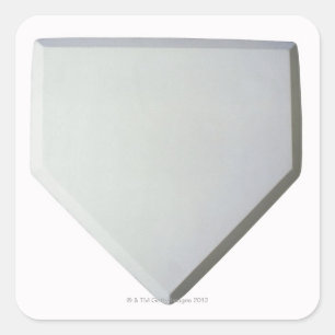 Home plate square sticker