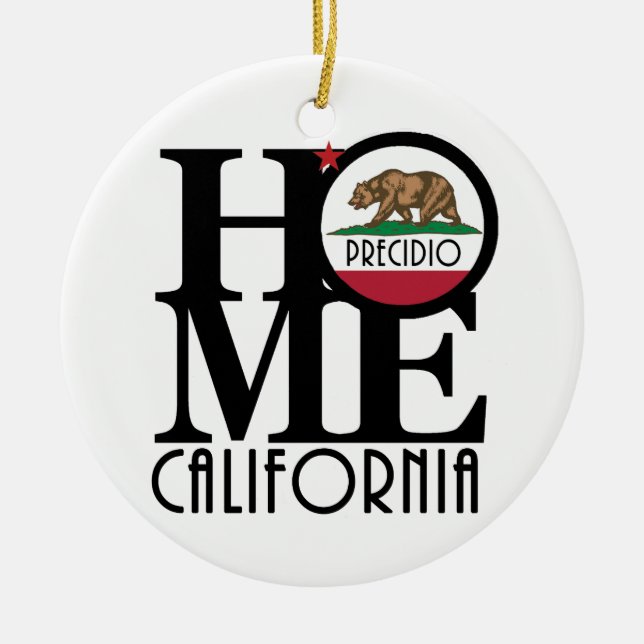 HOME Precidio Ceramic Tree Decoration (Front)