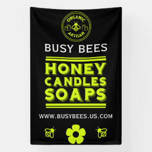 Home Produce Honey  Banner