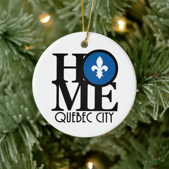 HOME Quebec City Ceramic Tree Decoration (Tree)