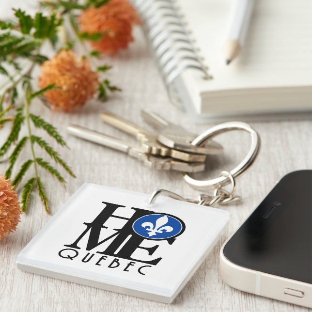 HOME Quebec  Key Ring (Front Right)