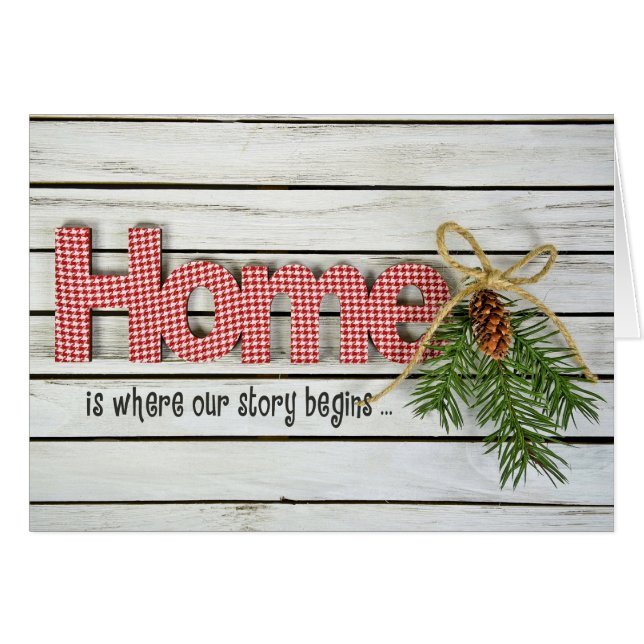 Home Quote and Pine (Front Horizontal)