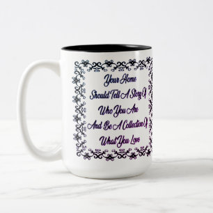 Home Quote White Mug