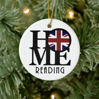 HOME Reading England Ceramic Tree Decoration