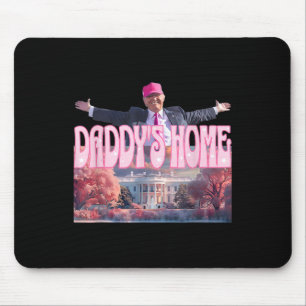 Home Real Donald Pink Preppy Edgy Good Man Trump  Mouse Mat