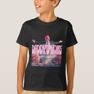 Home Real Donald Pink Preppy Edgy Good Man Trump  T-Shirt
