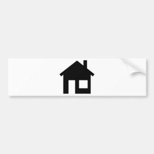 Home real estate bumper sticker