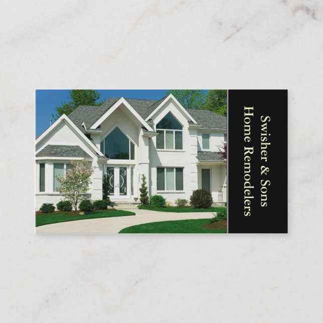 Home Remodeler Business Card (Front)