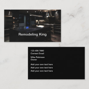 Home Remodeling And Construction Business Cards