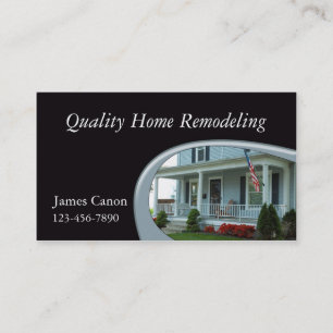 Home Remodeling Business Card