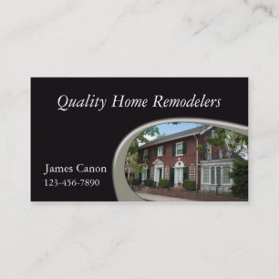 Home Remodeling Business Card