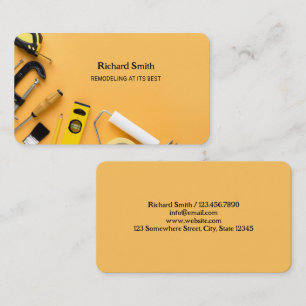 Home Remodeling Business Card
