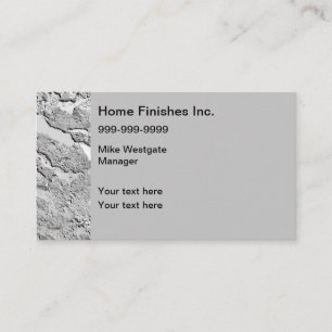 Home Renovation And Remodeling Services Business Card