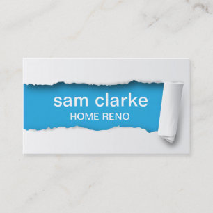 Home Renovation Business Card