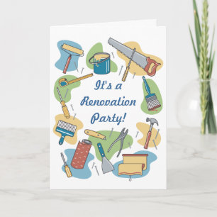 Home Renovation Invitation