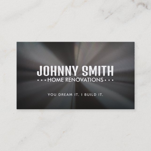 Home Renovations Business Card (Front)
