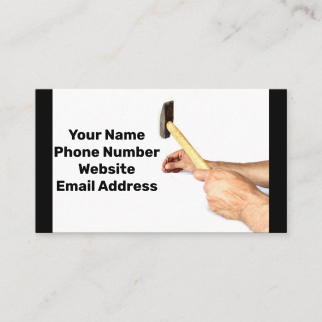 Home Repair Business Card (Front)