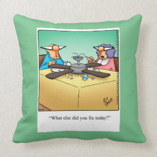 Home Repair D.I.Y. Humour Pillow Gift