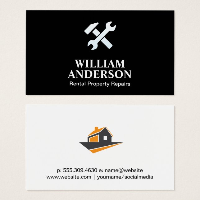 Home Repair | Handyman | Hammer Wrench (Front & Back)