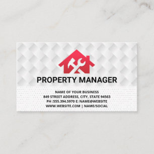 Home Repair Icon Business Card