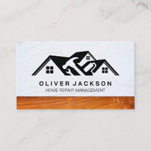 Home Repair Tools Property Real Estate Business Card