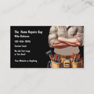 Home Repairs And Remodeling Business Card
