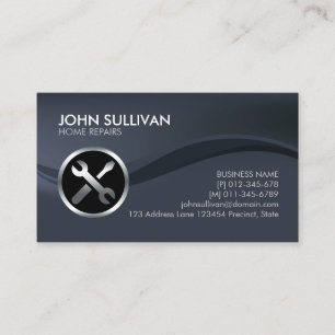 Home Repairs Handyman Business Card