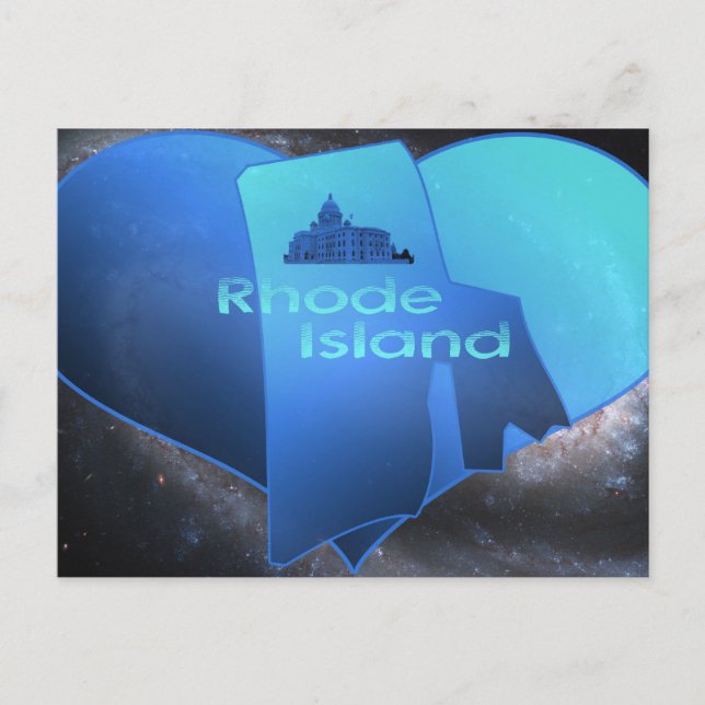 Home Rhode Island Postcard (Front)
