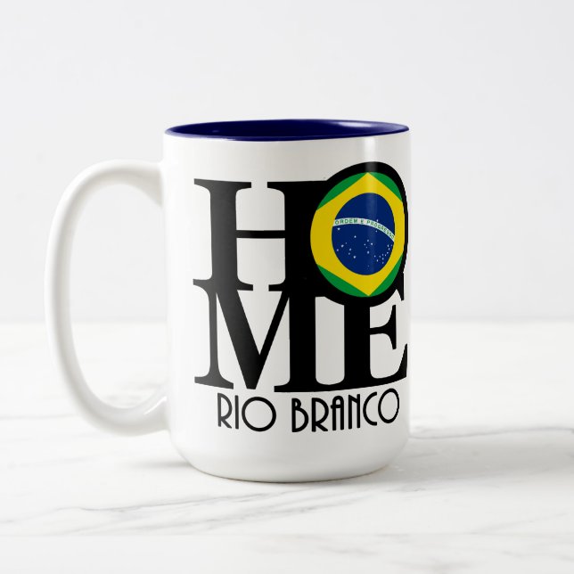 HOME Rio Branco 15oz Two-Tone Coffee Mug (Left)