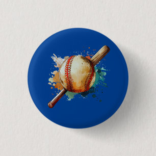 Home Run Hues 3 Cm Round Badge