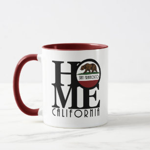 HOME San Francisco California Mug