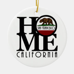 HOME San Francisco Ceramic Tree Decoration