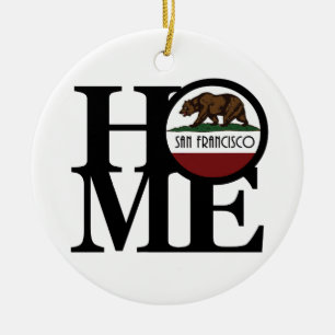 HOME San Francisco Ceramic Tree Decoration
