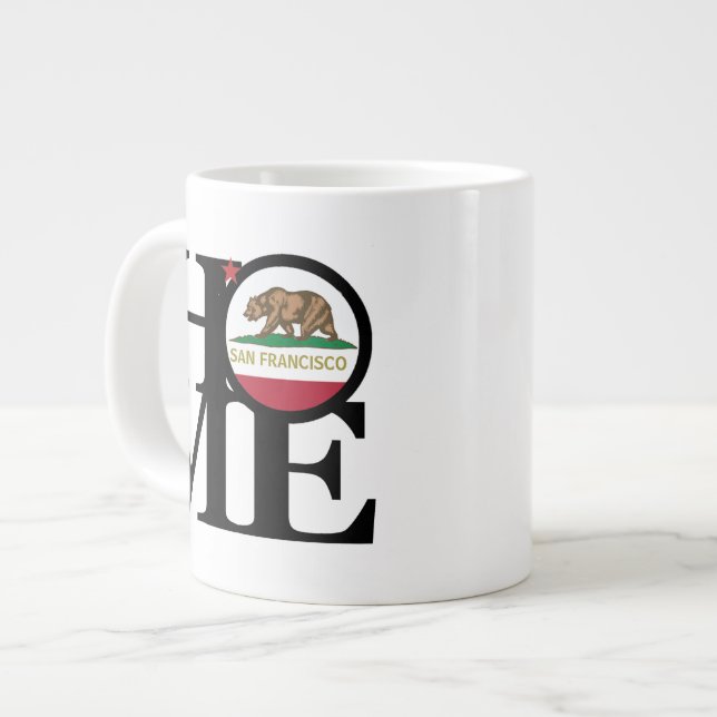 HOME San Francisco Jumbo Coffee Mug 20oz (Front Left)
