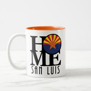 HOME San Luis Arizona Two-Tone Coffee Mug