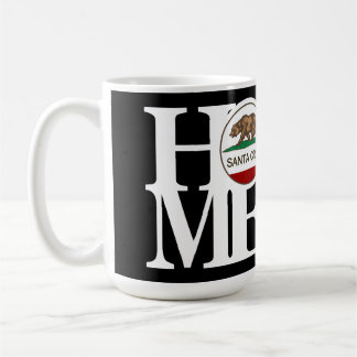 HOME Santa Cruz 15 oz Black Coffee Mug