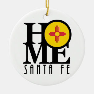 HOME Santa Fe Ceramic Tree Decoration