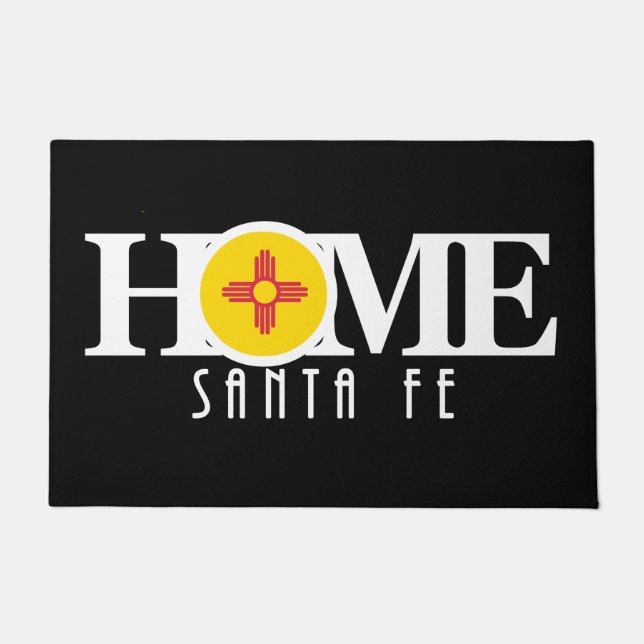HOME Santa Fe New Mexico  Doormat (Front)