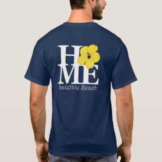 HOME Satellite Beach Yellow Hibisus T-Shirt