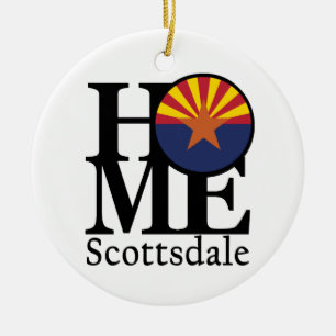 HOME Scottsdale AZ Ceramic Tree Decoration