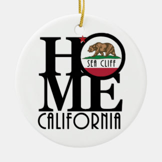 HOME Sea Cliff Ceramic Tree Decoration
