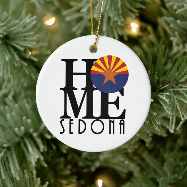 HOME Sedona Arizona Ceramic Tree Decoration (Tree)