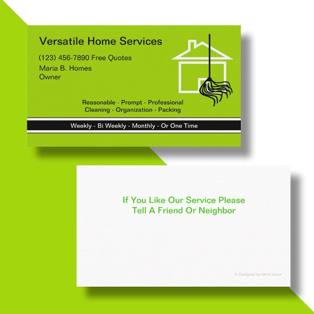 Home Services Business Cards (Creator Uploaded)