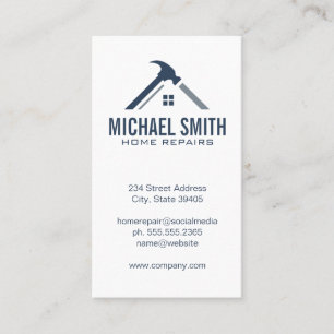 Home Services  Repair   Property Management Business Card