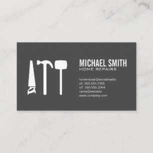Home Services  Repair   Property Management Business Card