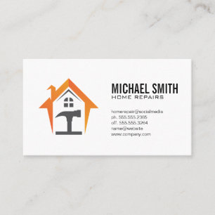 Home Services  Repair   Property Management Business Card