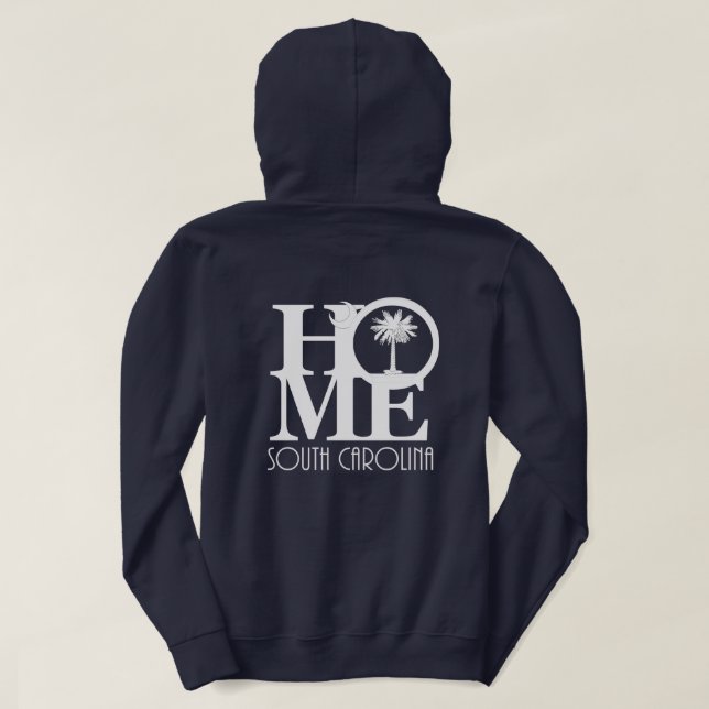 HOME SOUTH Carolina (Back print) Hoodie (Design Back)
