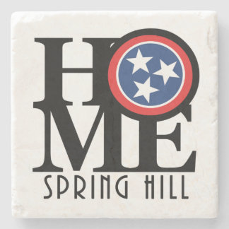 HOME Spring Hill Tennessee Stone Coaster