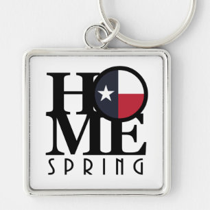 HOME Spring Texas Key Ring